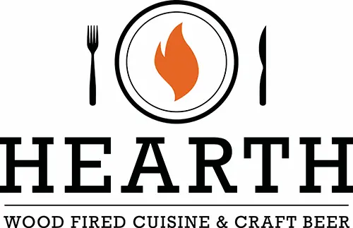 Hearth Wood Fired Cuisine & Craft Beer Logo